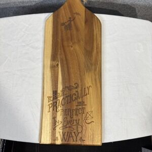 Official Disney Toscana Mary Poppins Charcuterie Board 8 X 24" New